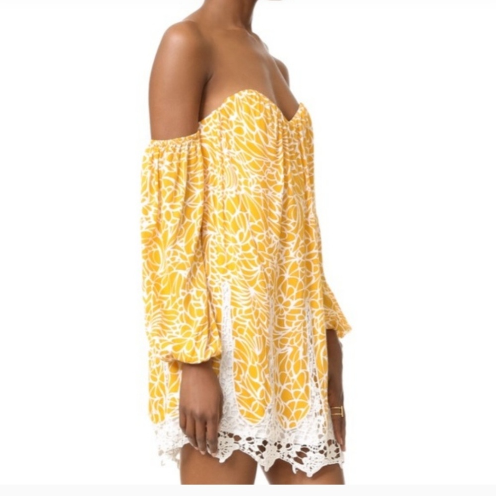 Lovers & Friends fairy dress in Mosaic print - Picture 4 of 5